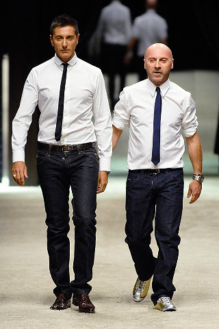Dolce & Gabbana на сцене Dolce & Gabbana на сцене