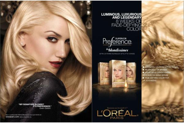 реклама краски для волос L’Oreal Preference от L’Oreal